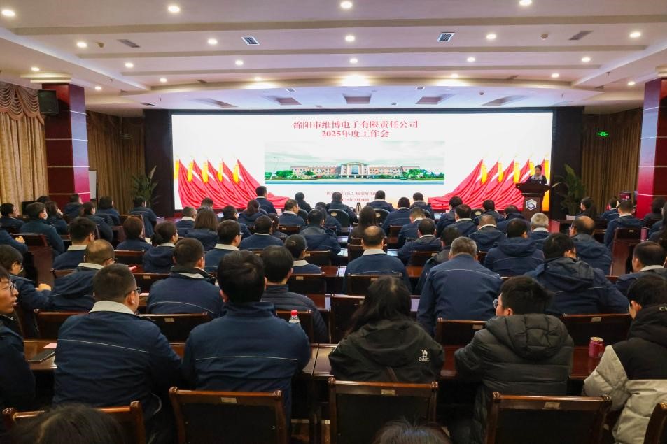 堅定發展信心 聚力變革突破-維博電子2025年度工作會成功召開
